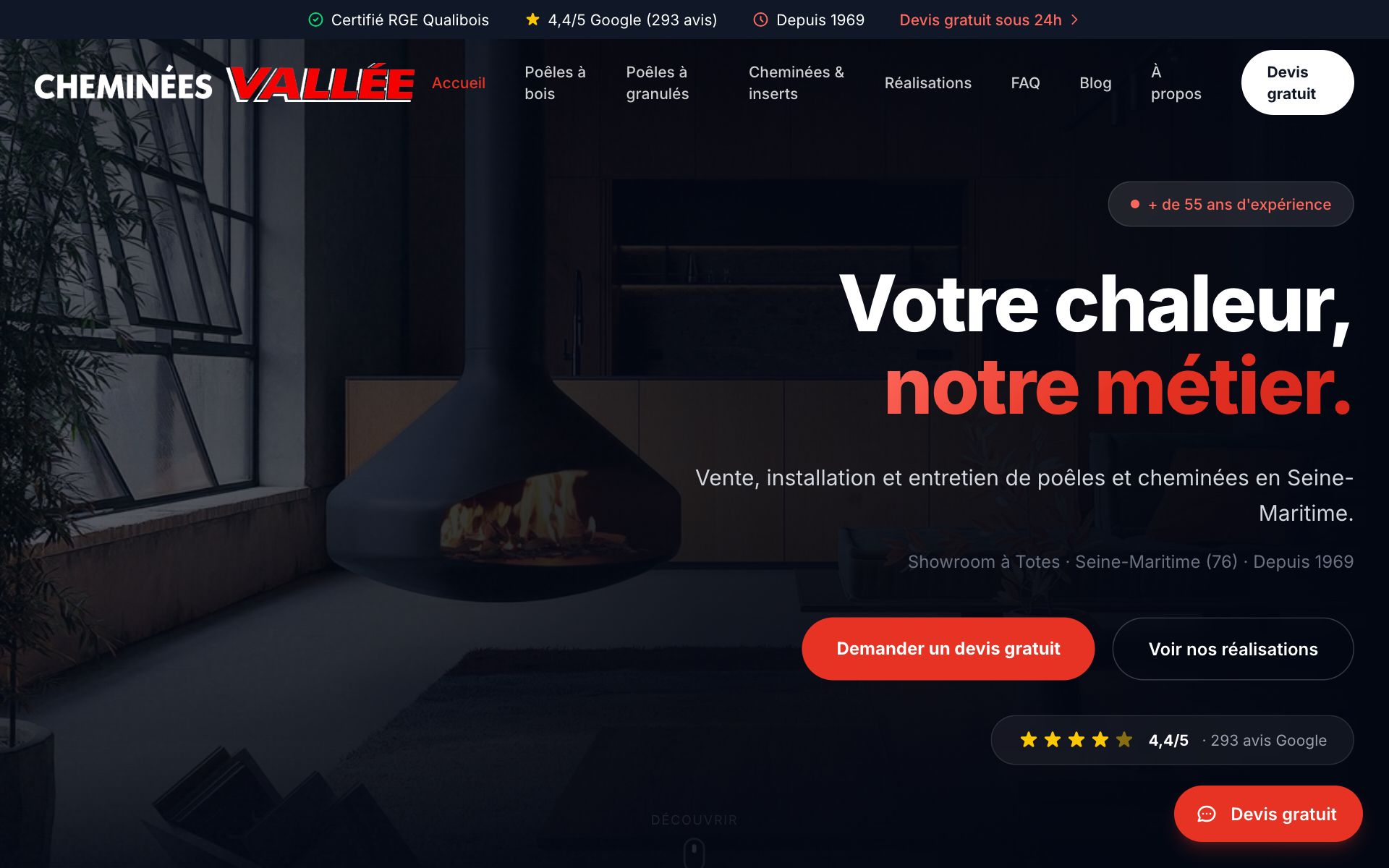 Site de Cheminées Vallée